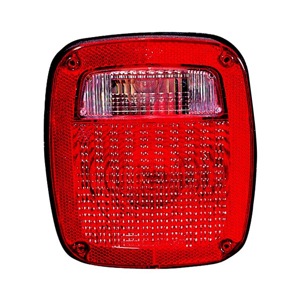 Pacific Best® - Driver Side Replacement Tail Light, Jeep Wrangler