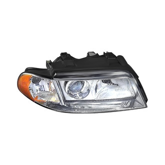 Pacific Best® - Passenger Side Replacement Headlight Lens and Housing (Standard Line)
