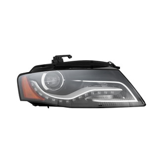 Pacific Best® - Driver Side Replacement Headlight Lens and Housing (Standard Line)