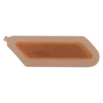 Pacific Best® - Front Passenger Side Bumper Reflector (CAPA Certified)
