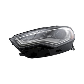 Pacific Best® - Driver Side Replacement Headlight Lens and Housing (CAPA Certified)