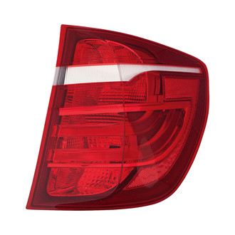 Pacific Best® - Passenger Side Outer Replacement Tail Light (CAPA Certified)