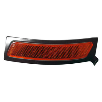 Pacific Best® - Front Driver Side Bumper Reflector (CAPA Certified)