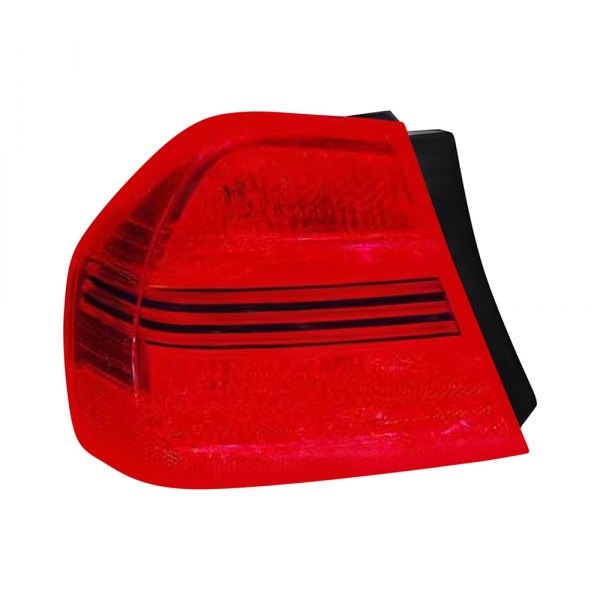 Pacific Best® - Driver Side Outer Replacement Tail Light Lens and Housing, BMW 3-Series