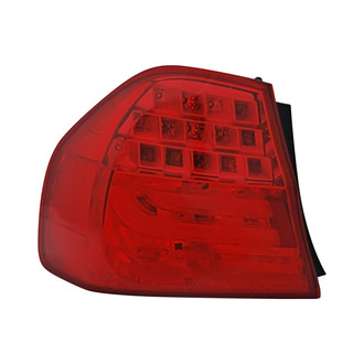 Pacific Best® - Driver Side Outer Replacement Tail Light (Standard Line)