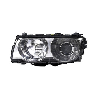 Pacific Best® - Driver Side Replacement Headlight Lens and Housing (Standard Line)