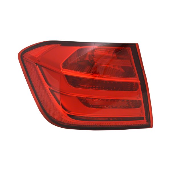 Pacific Best® - Driver Side Outer Replacement Tail Light Lens and Housing, BMW 3-Series