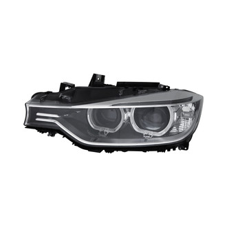 Pacific Best® - Driver Side Replacement Headlight Lens and Housing (Standard Line)