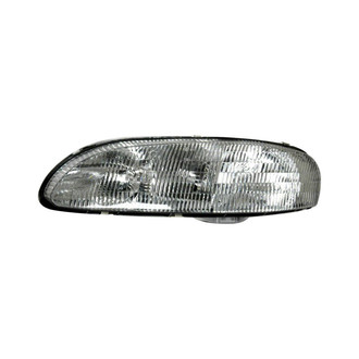 Pacific Best® - Driver Side Replacement Headlight (Standard Line)