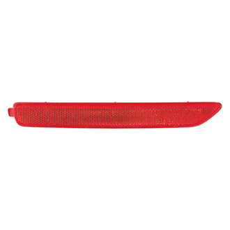 Pacific Best® - Rear Passenger Side Bumper Reflector (CAPA Certified)
