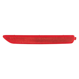 Pacific Best® - Rear Driver Side Bumper Reflector (CAPA Certified)