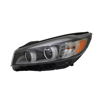 Pacific Best® - Driver Side Replacement Headlight (Standard Line)