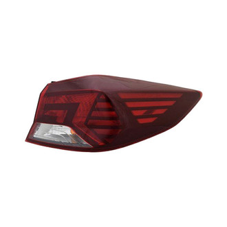 Pacific Best® - Passenger Side Outer Replacement Tail Light (Standard Line)