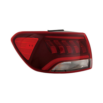 Pacific Best® - Driver Side Outer Replacement Tail Light (CAPA Certified)