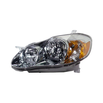 Pacific Best® - Driver Side Replacement Headlight (CAPA Certified)