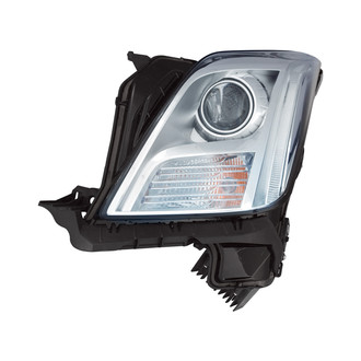 Pacific Best® - Driver Side Replacement Headlight (Standard Line)