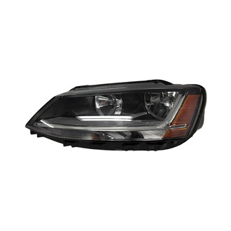 Pacific Best® - Driver Side Replacement Headlight (Standard Line)