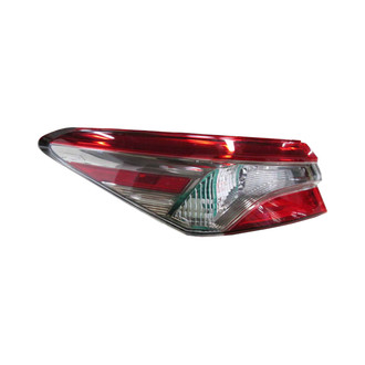 Pacific Best® - Driver Side Outer Replacement Tail Light Lens and Housing (Standard Line)