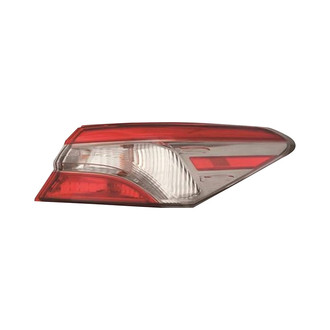 Pacific Best® - Passenger Side Outer Replacement Tail Light (CAPA Certified)