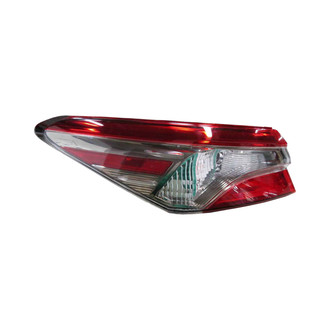Pacific Best® - Driver Side Outer Replacement Tail Light (CAPA Certified)