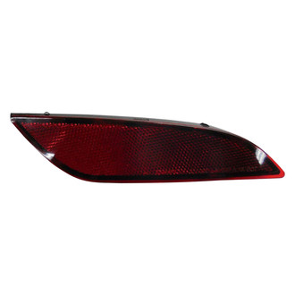 Pacific Best® - Rear Driver Side Bumper Reflector (CAPA Certified)