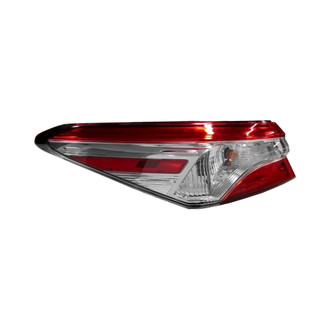 Pacific Best® - Driver Side Outer Replacement Tail Light (Standard Line)