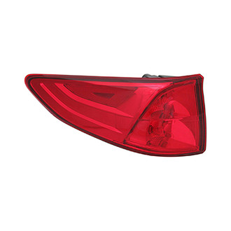 Pacific Best® - Driver Side Outer Replacement Tail Light (CAPA Certified)