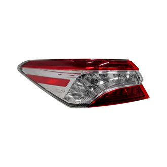 Pacific Best® - Driver Side Outer Replacement Tail Light (CAPA Certified)