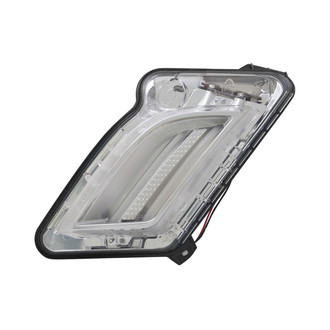Pacific Best® - Driver Side Replacement Turn Signal/Parking Light (CAPA Certified)