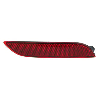 Pacific Best® - Rear Passenger Side Bumper Reflector (CAPA Certified)