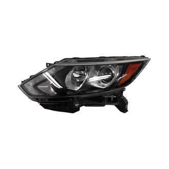 Pacific Best® - Driver Side Replacement Headlight (CAPA Certified)