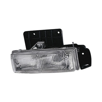 Pacific Best® - Driver Side Replacement Headlight (Standard Line)