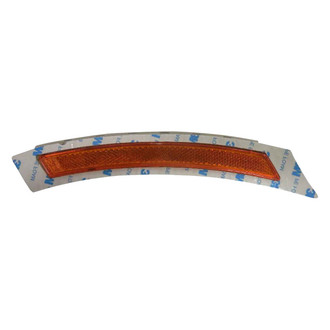 Pacific Best® - Front Driver Side Bumper Reflector (CAPA Certified)