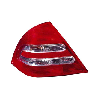 Pacific Best® - Driver Side Replacement Tail Light Lens and Housing (Standard Line)