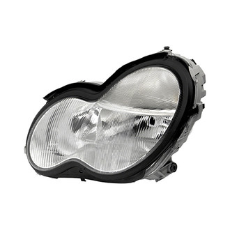 Pacific Best® - Driver Side Replacement Headlight (Standard Line)