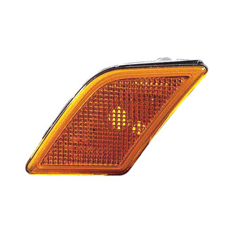 Pacific Best® - Driver Side Replacement Side Marker Light (CAPA Certified)