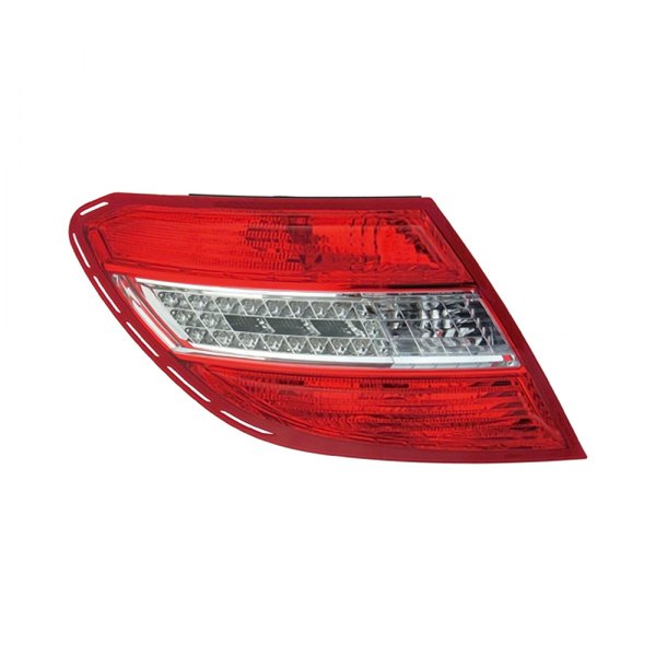 Pacific Best® - Driver Side Replacement Tail Light Lens and Housing, Mercedes C Class
