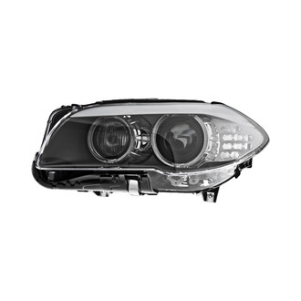Pacific Best® - Driver Side Replacement Headlight Lens and Housing (Standard Line)
