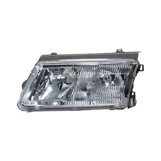 Pacific Best® - Driver Side Replacement Headlight Lens and Housing (CAPA Certified)