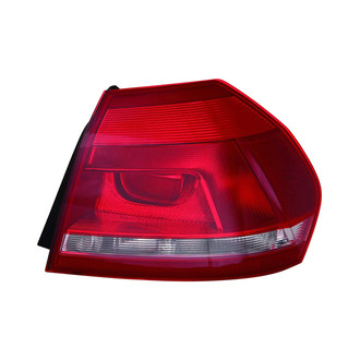 Pacific Best® - Passenger Side Outer Replacement Tail Light (CAPA Certified)