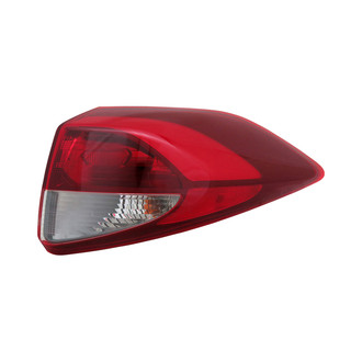 Pacific Best® - Passenger Side Outer Replacement Tail Light (Standard Line)