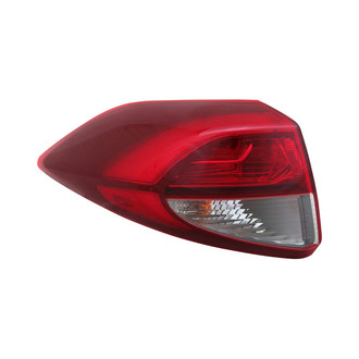 Pacific Best® - Driver Side Outer Replacement Tail Light (Standard Line)