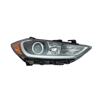Pacific Best® - Passenger Side Replacement Headlight (NSF Certified)