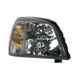 Pacific Best® - Passenger Side Replacement Headlight (CAPA Certified)