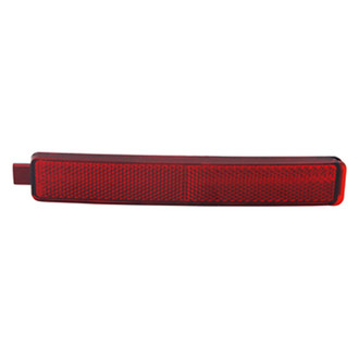 Pacific Best® - Rear Driver Side Bumper Reflector (NSF Certified)