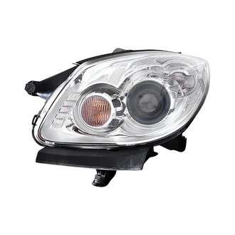 Pacific Best® - Driver Side Replacement Headlight (CAPA Certified)