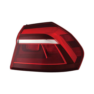 Pacific Best® - Passenger Side Outer Replacement Tail Light (CAPA Certified)