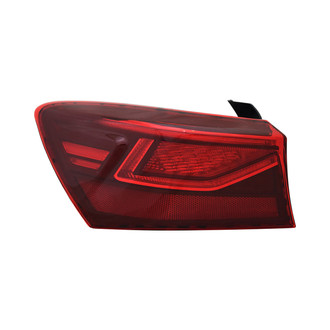 Pacific Best® - Driver Side Outer Replacement Tail Light (Standard Line)