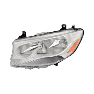 Pacific Best® - Driver Side Replacement Headlight (CAPA Certified)