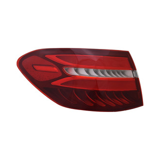 Pacific Best® - Driver Side Outer Replacement Tail Light (Standard Line)